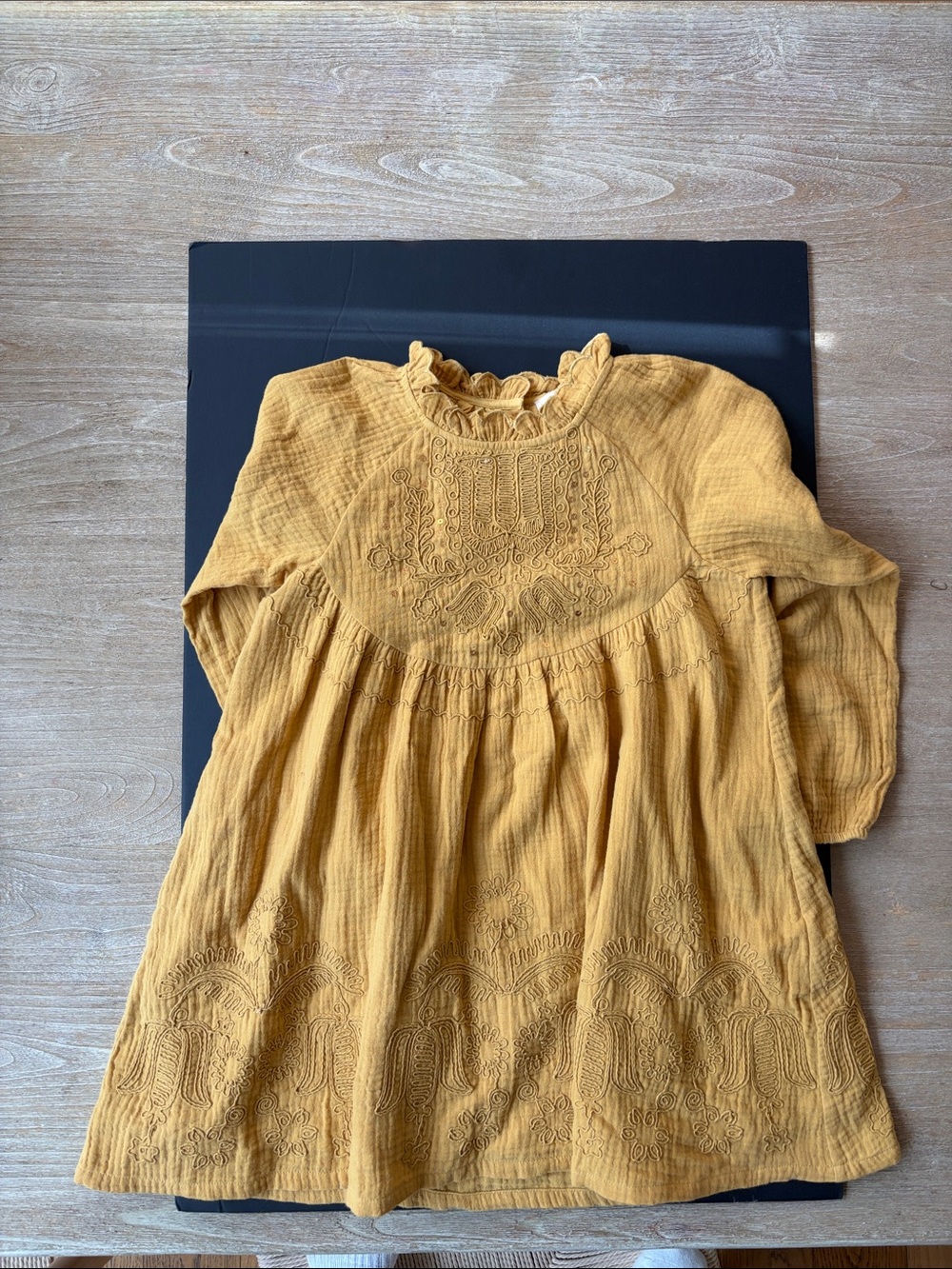 French brand Louise Misha embroidered dress